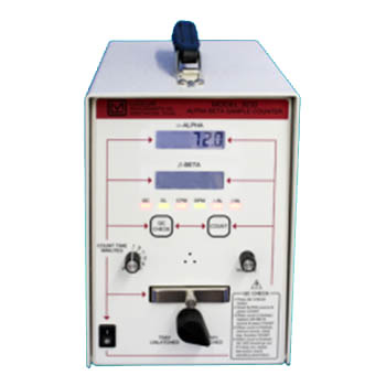 Monitor de radiação fixo contador de amostra Ludlum Model 3030