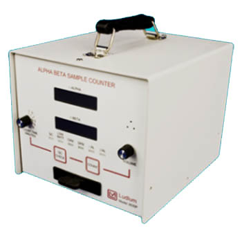Monitor de radiação fixo contador de amostra Ludlum Model 3030P