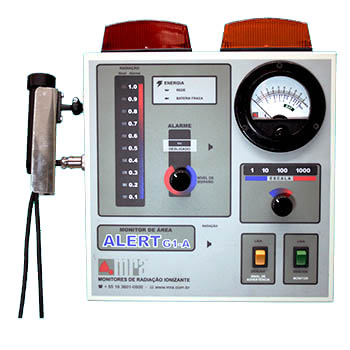 Monitor de radiação fixo sistema de parede MRA Alert G1-A