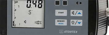 Monitores de radiaÃ§Ã£o fixos contadores de amostras Atomtex